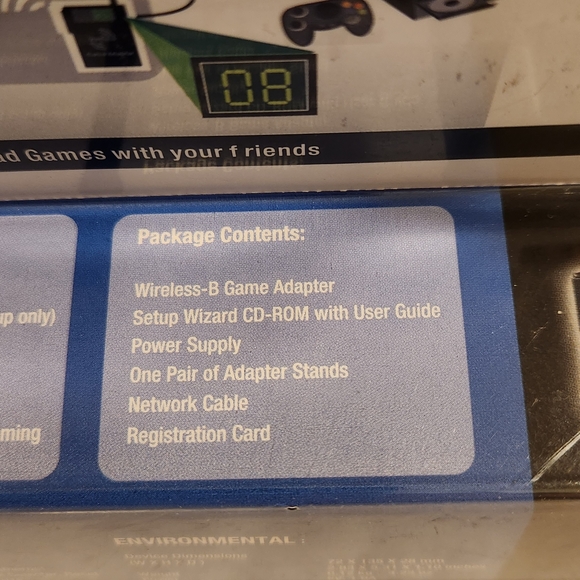 Linksys Wireless B Game Adapter 2.4GHz 802.11b Model WGA11B New in Package - Picture 10 of 10